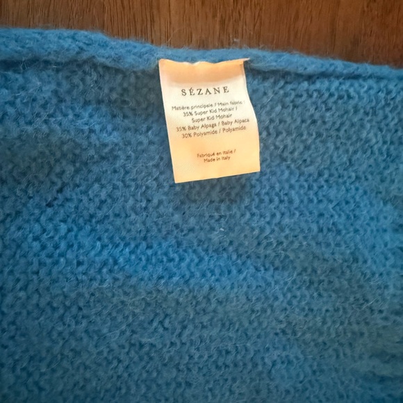 Sezane chuck baby mohair jumper - Picture 9 of 9